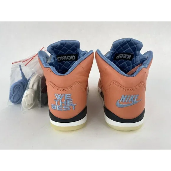 Nike Air Jordan 5 Retro X DJ Khaled TD Toddler 9C-10C We The Best Crimson Bliss - Picture 4 of 12